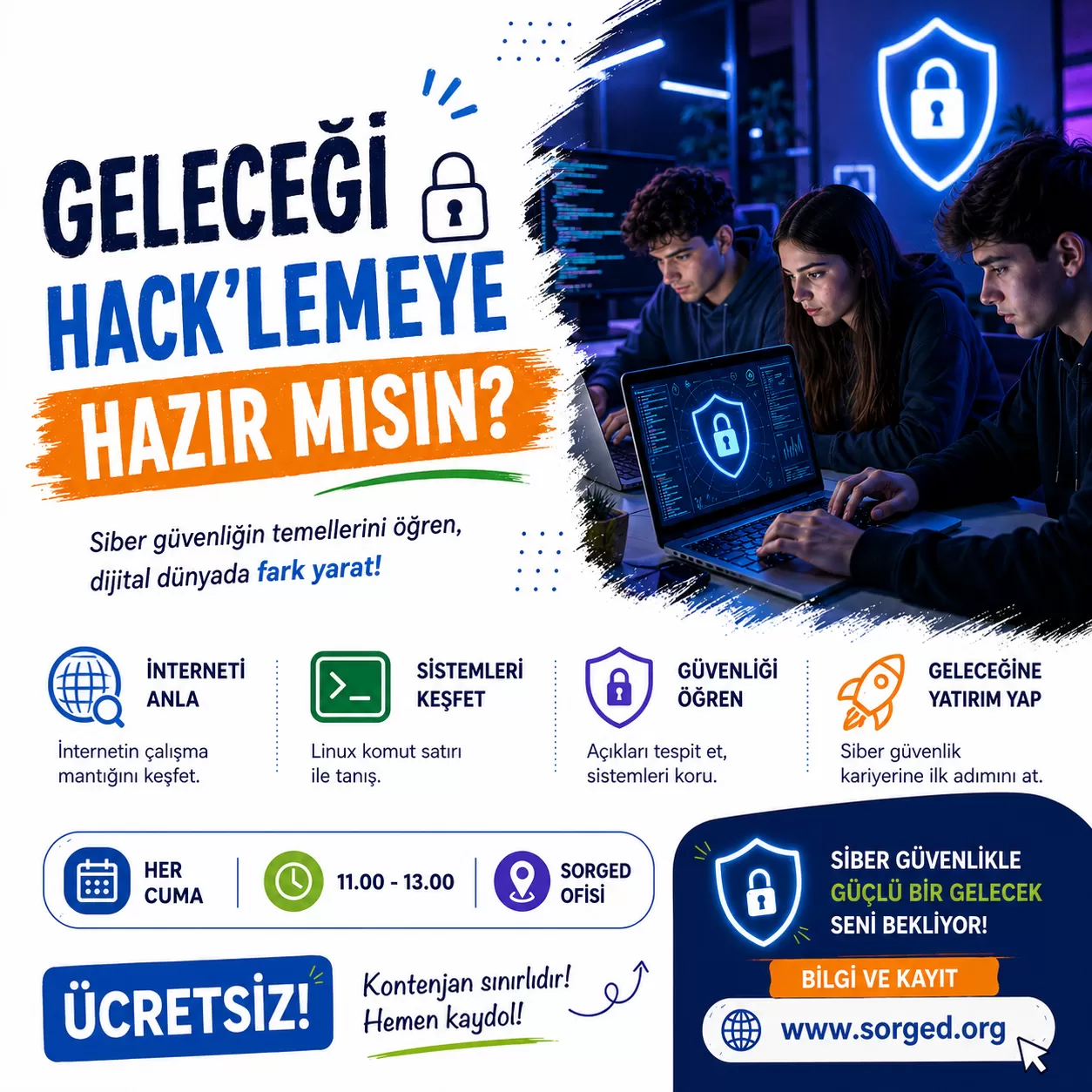  Geleceği Hack'lemeye Hazır mısın?