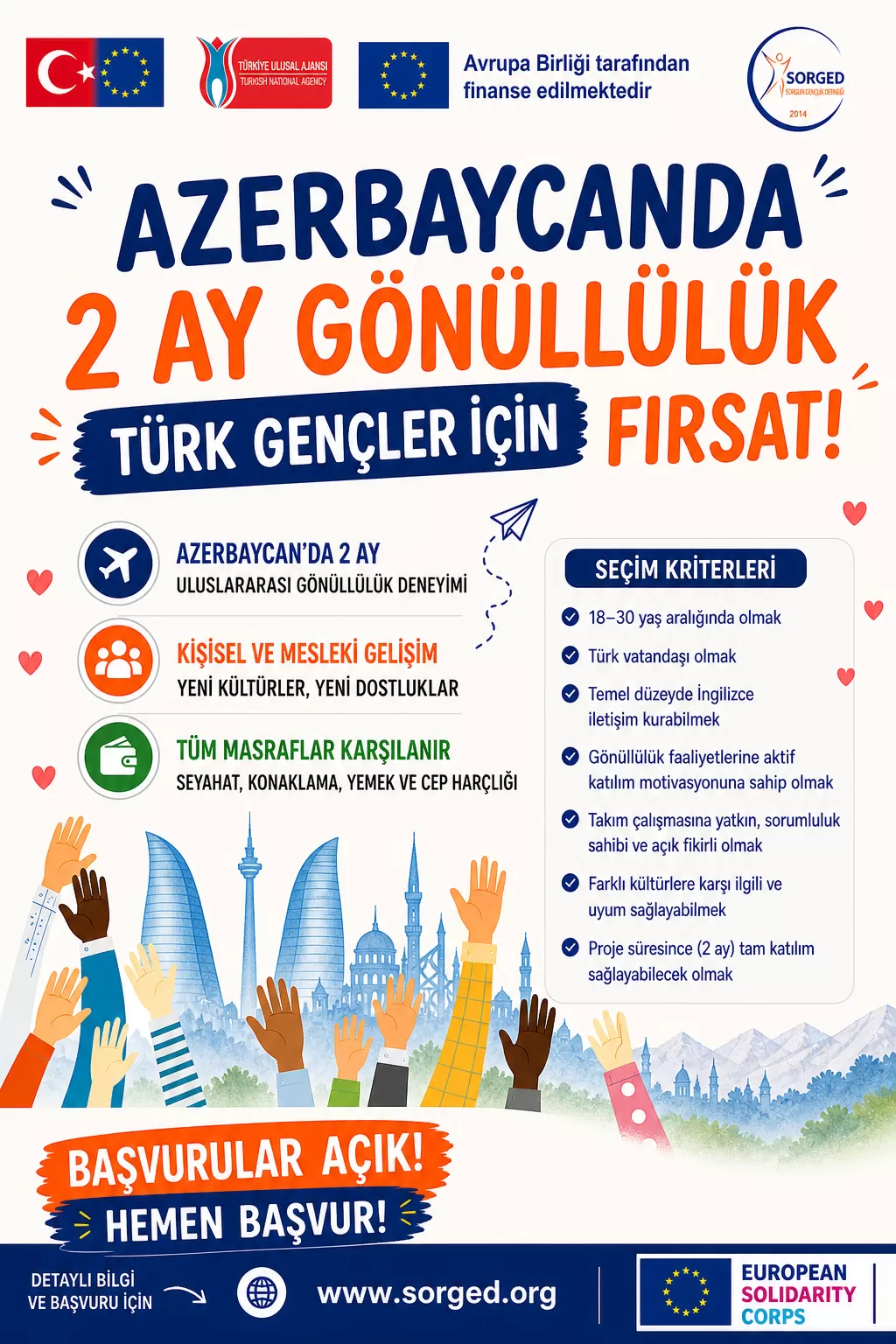 Azerbaycan'da Gönüllülük Fırsatı