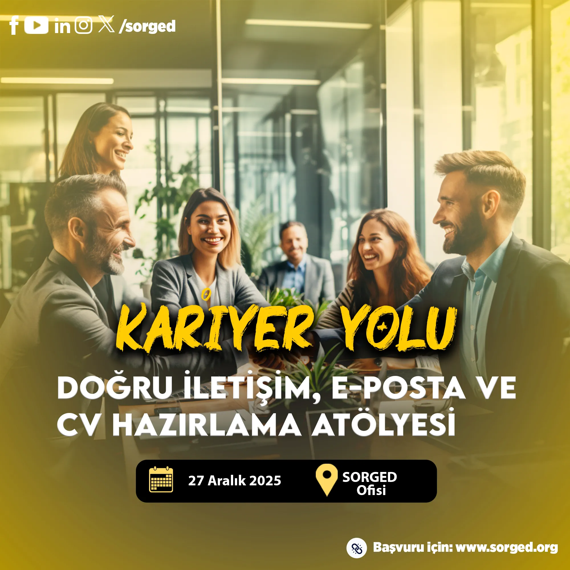 Kariyer Yolu: Doğru İletişim, E-Posta ve CV Hazırlama Atölyesi