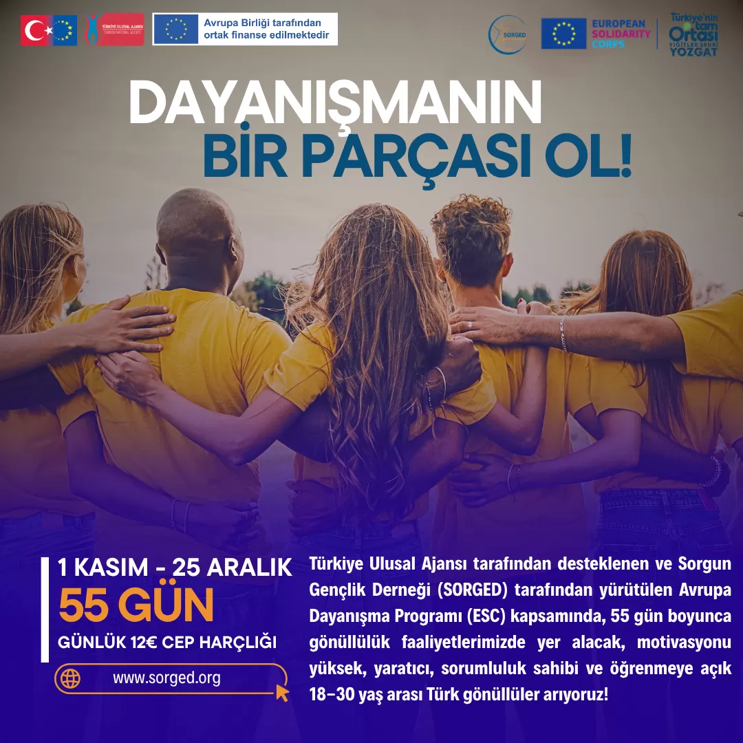 Dayanışmanın  Bir Parçası Ol!