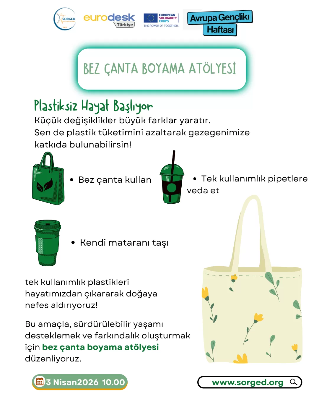 Bez Çanta Boyama Atölyesi