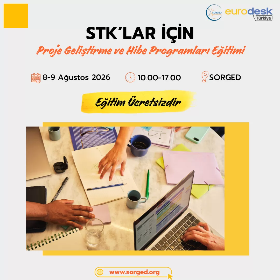STK’lar için Proje Geliştirme ve Hibe Programları Eğitimi