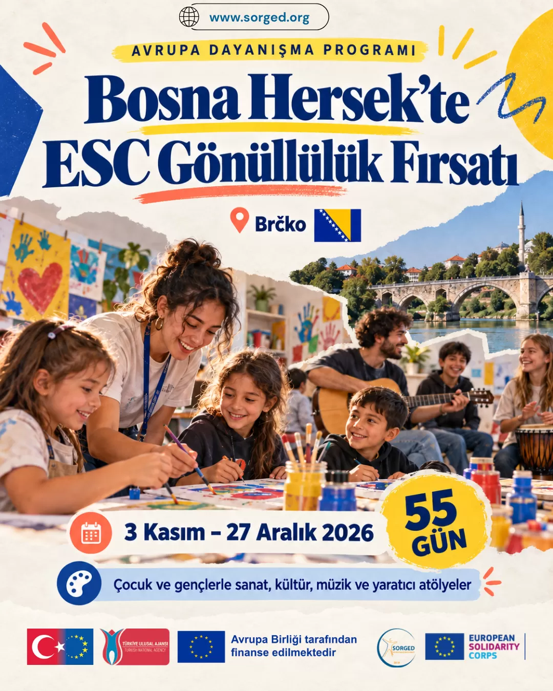 Bosna Hersek’te ESC Gönüllülük Fırsatı
