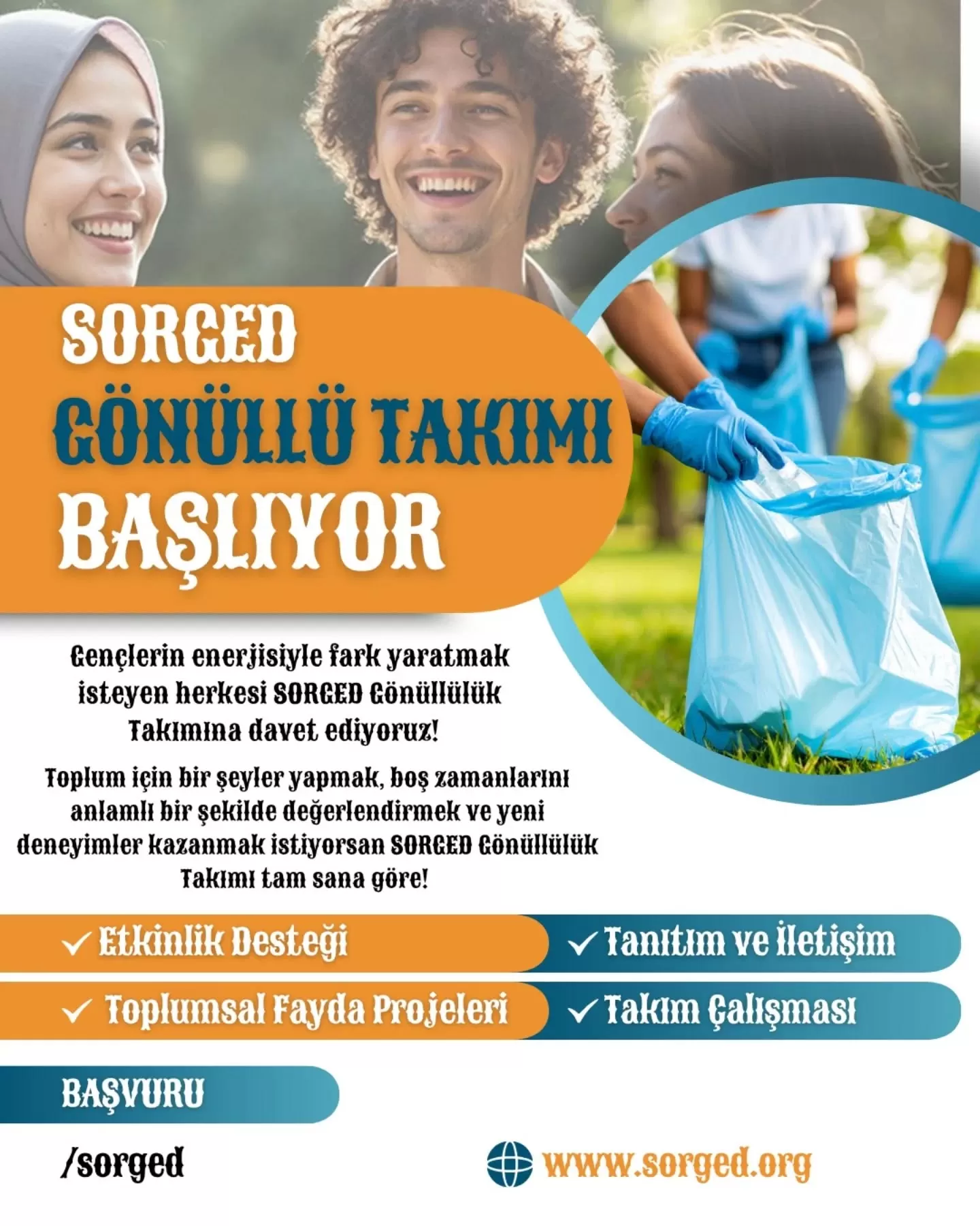 SORGED Gönüllülük Takımı Seni Bekliyor!