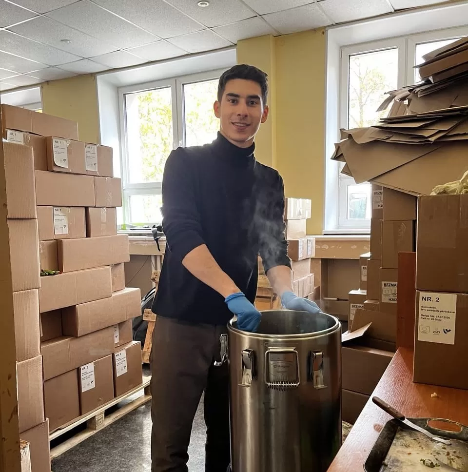 Gönüllümüz Emir Kaan Şenses Letonya’da gönüllülük yolculuğuna devam ediyor!